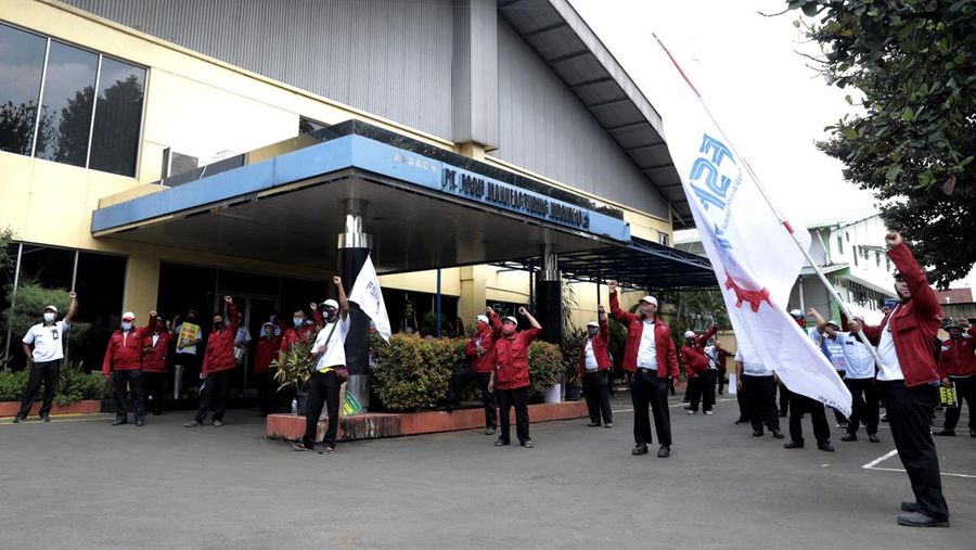 Kawasan Industri Pulo gadung (CNBC Indonesia/Muhammad Sabki)