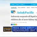 Media Asing Soroti Fenomena Obat Sirop di Indonesia