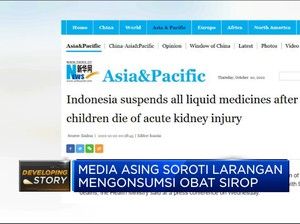 Media Asing Soroti Fenomena Obat Sirop di Indonesia