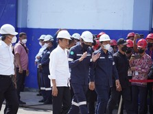 Tinjau Pembangunan Smelter Baru MIND ID, Ini Harapan Jokowi