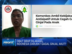 Waspada! Ini Gejala Gagal Ginjal Akut Pada Anak