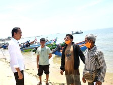 Saat Keluhan Nelayan Tanjung Laut Dikabulkan Jokowi