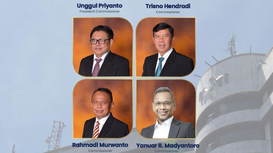 Jajaran komisaris PT INTI (Dok PT Inti)