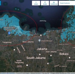 Megathrust 'Meledak', Jakarta Digulung Tsunami 1,8 Meter Hitungan Jam