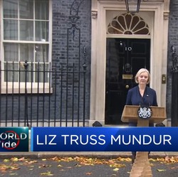 45 Hari Jadi PM Inggris, Liz Truss Mundur