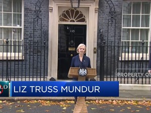 45 Hari Jadi PM Inggris, Liz Truss Mundur