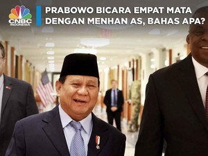 Prabowo Bicara Empat Mata dengan Menhan AS, Bahas Apa?