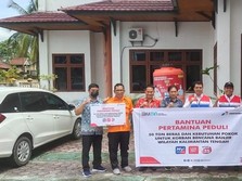 Pertamina Peduli Bantu Korban Banjir di Kalimantan Tengah