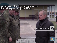 Wow, Intip Aksi Putin Jadi Sniper di Kamp Pelatihan