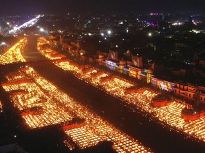 Takut Polusi Udara Menjadi-jadi Saat Diwali, India Larang Kembang Api, Sita Petasan