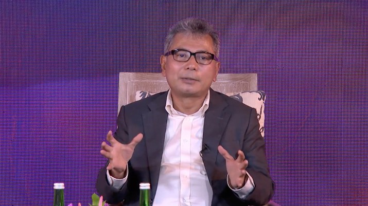 Direktur Utama BRI Sunarso dalam acara Financial Inclusion Talks Direktur Utama BRI Sunarso dalam acara Financial Inclusion Talks. (Tangkapan Layar)