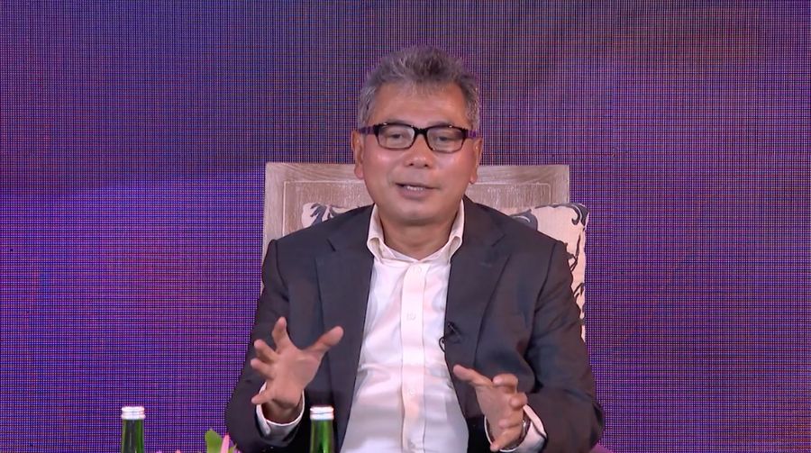 Direktur Utama BRI Sunarso dalam acara Financial Inclusion Talks. (Tangkapan Layar)