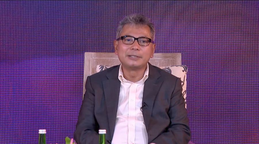 Direktur Utama BRI Sunarso dalam acara Financial Inclusion Talks. (Tangkapan Layar)
