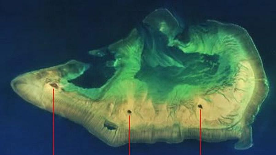 Kepulauan Ashmore.( Tangkapan layar via website ga.gov.au)