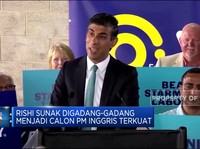 Rishi Sunak Menjadi Calon PM Inggris Terkuat