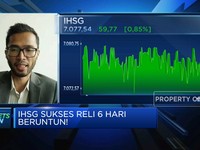Reli 6 Hari Beruntun, IHSG Pepet Level 7.100