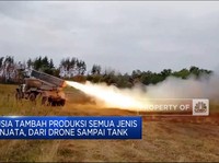Rusia Tambah Produksi Senjata, Dari Drone Sampai Tank