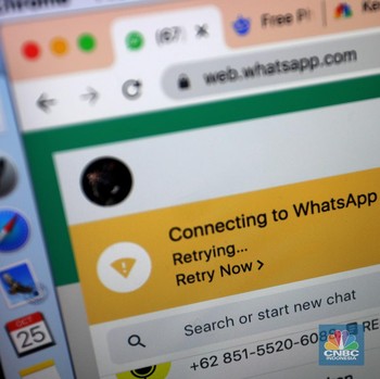 WhatsApp Tiba-Tiba Down, Ini Penampakannya