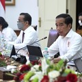 Jokowi Ungkap Jurus 'Keroyokan' RI Kendalikan Inflasi