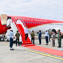 Jokowi Bertolak ke Ibu Kota Baru, Tinjau Infrastruktur IKN