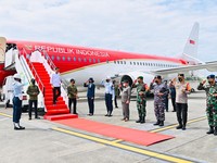 Jokowi Bertolak ke Ibu Kota Baru, Tinjau Infrastruktur IKN