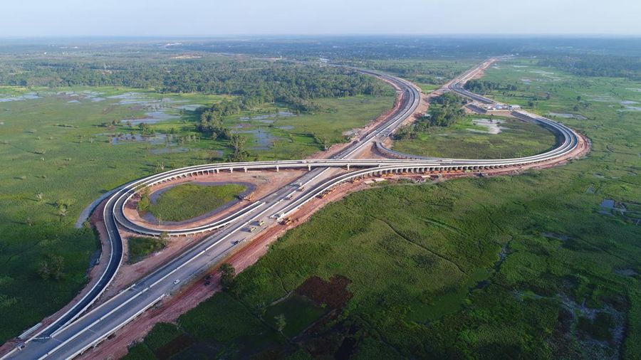 Interchange Kayu Agung. (Dok. Hutama Karya)