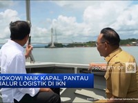 Jokowi Blusukan Naik Kapal, Cek Jalur Logistik ke IKN