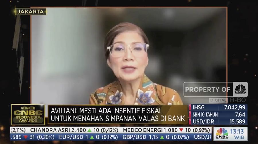 Ketua Bidang Pengkajian & Pengembangan Perbanas, Aviliani