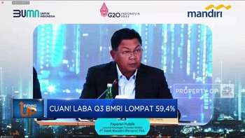 Melesat 59,4%, Bank Mandiri Catat Laba Rp 30 Trilun