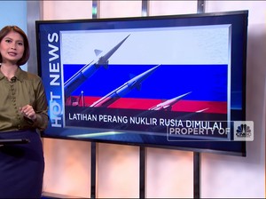  Rusia Latihan Perang Nuklir Hingga Tol Kota Raksasa