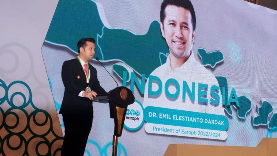 Emil Dardak sebagai Presiden EAROPH International