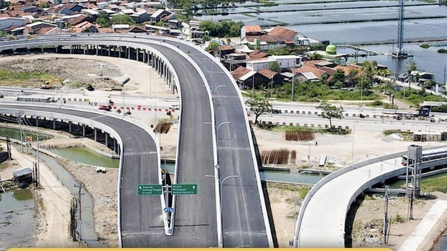 Jalan Tol  Semarang - Demak Sedin 2 (Biro Pers Kementerian PUPR)