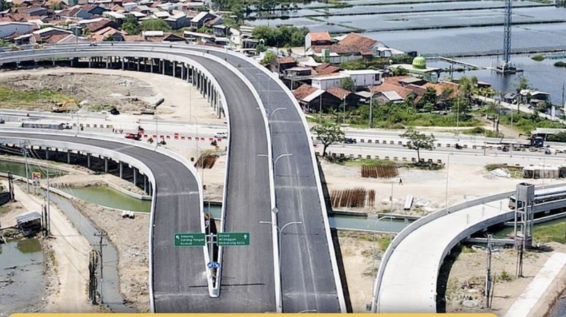 Jalan Tol  Semarang - Demak Sedin 2 (Biro Pers Kementerian PUPR)