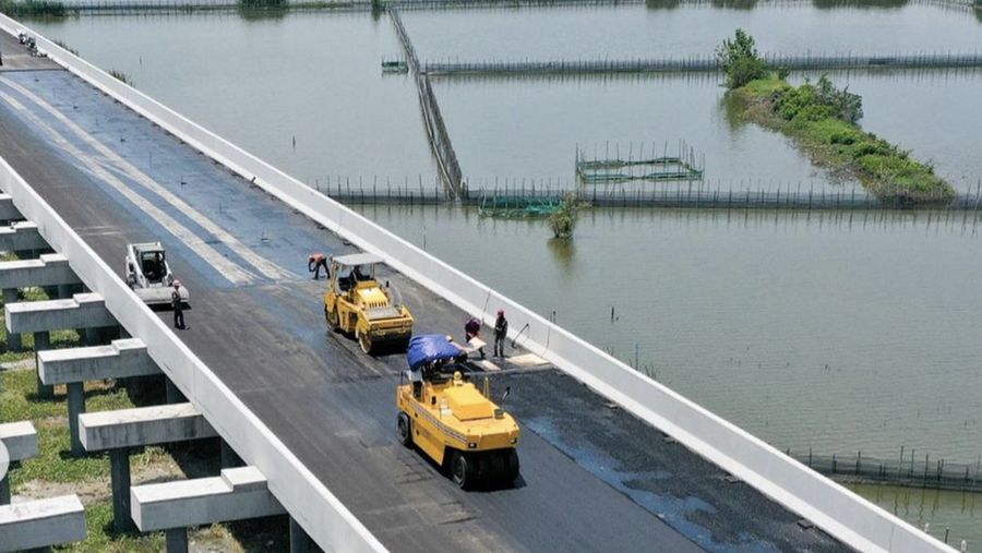 Jalan Tol  Semarang - Demak Sedin 2 (Biro Pers Kementerian PUPR)