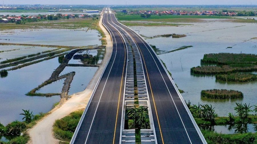Jalan Tol  Semarang - Demak Sedin 2 (Biro Pers Kementerian PUPR)