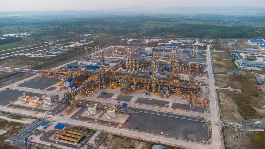 Lapangan Unitisasi Gas Jambaran-Tiung Biru, Bojonegoro, Jawa Timur. Doc Pertamina
