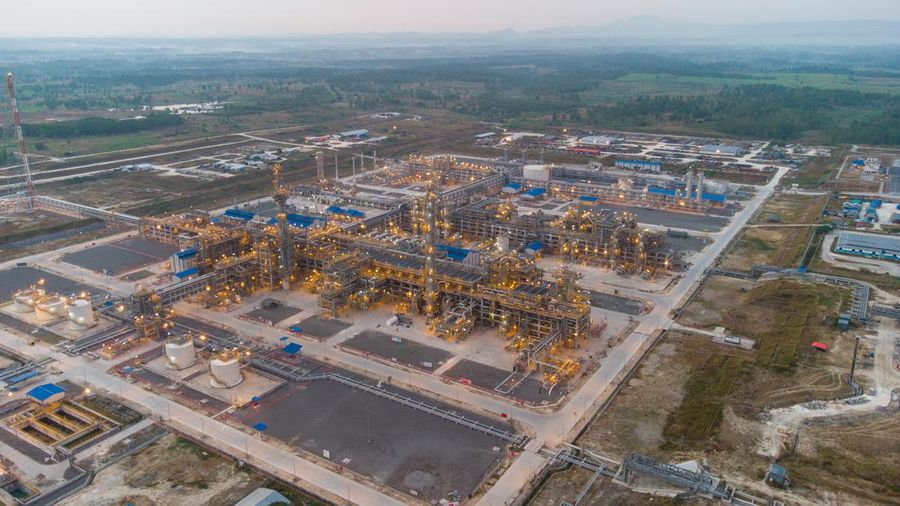 Lapangan Unitisasi Gas Jambaran-Tiung Biru, Bojonegoro, Jawa Timur. Doc Pertamina