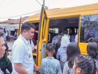 Walkot Medan Sediakan Bus Sekolah Gratis di Belawan Sicanang