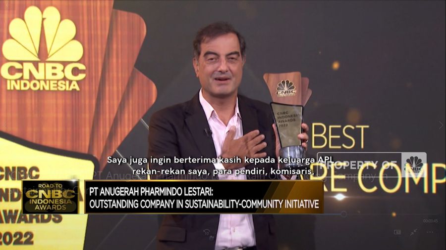 PT Anugerah Pharmindo Lestari Raih 