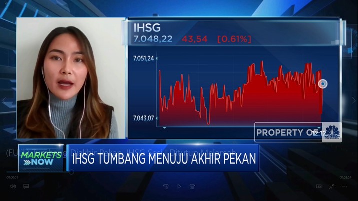 Sempat Dibuka Menguat, IHSG Akhir Pekan Merosot ke Zona Merah (CNBC Indonesia TV) Sempat Dibuka Menguat, IHSG Akhir Pekan Merosot ke Zona Merah (CNBC Indonesia TV)