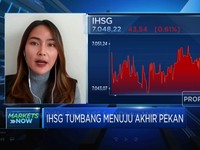 Tumbang Diakhir Pekan, IHSG Sesi I Ditutup Melemah