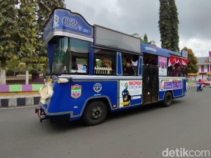 Asyik, Bus Gatrik di Ciamis Punya Rute Baru Khusus Traveler Cilik