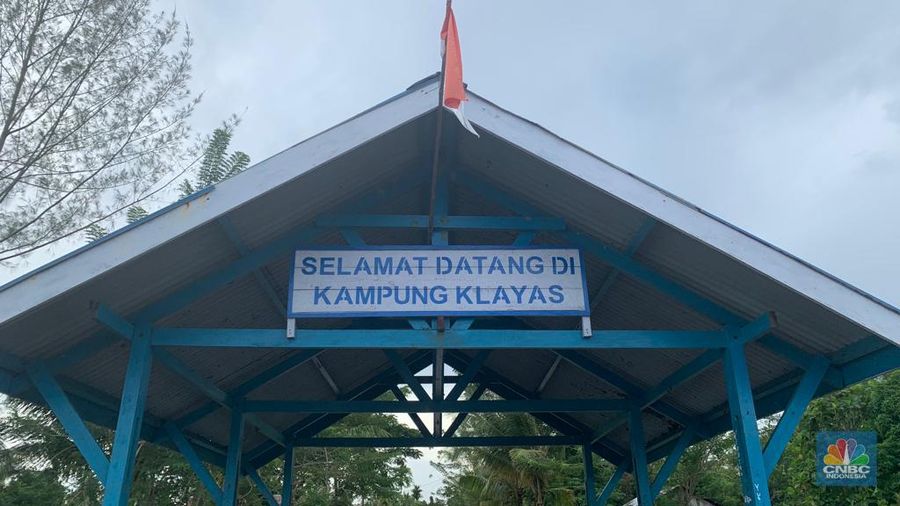Kampung Klayas (CNBC Indonesia/Chandra Gian Asmara)