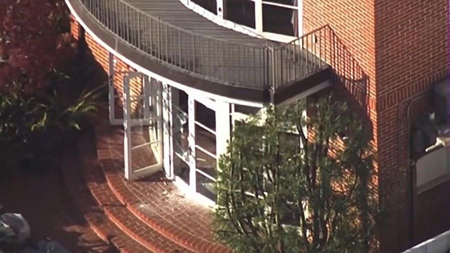 Members of law enforcement work outside the home of U.S. House Speaker Nancy Pelosi after her husband Paul Pelosi was violently assaulted during a break-in at their house in San Francisco, California, U.S., in this screen grab taken from video October 28, 2022. KGO TV via ABC via REUTERS. ATTENTION EDITORS - THIS IMAGE HAS BEEN SUPPLIED BY A THIRD PARTY MANDATORY COURTESY ABC AFFILIATE KGO/NO RESALE