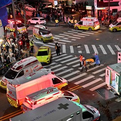 Intip TKP Insiden Halloween Itaewon Pakai Google Street View