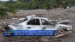 Badai Tropis Hantam Filipina, 72 Orang Tewas & 14 Hilang