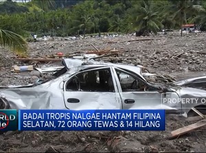 Badai Tropis Hantam Filipina, 72 Orang Tewas & 14 Hilang