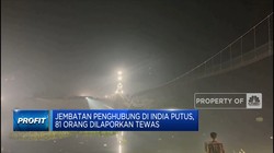 Jembatan Penghubung di India Putus, 81 Orang Dilaporkan Tewas