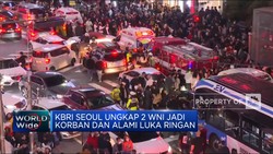 Korban Tragedi Itaewon Jadi 153 Orang Tewas