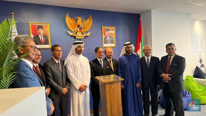 PT Pupuk Indonesia (Persero) membuka kantor perwakilan di Kota Dubai, Uni Emirat Arab (UAE). (CNBC Indonesia)